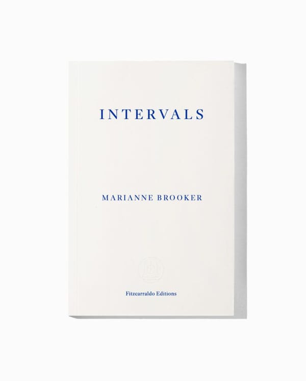 Book Review: Intervals, by Marianne Brooker